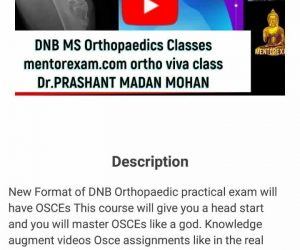 DNB Orthopaedics OSCE Course